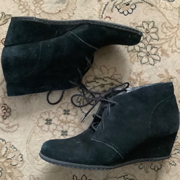 Franco Sarto Suede Booties - Picture 2 of 4